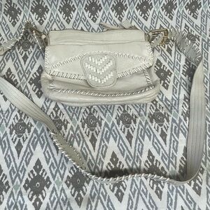 Steven by Steve Madden white purse crossbody